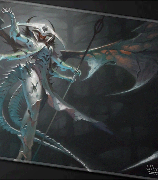 Tappetino di gioco premium con bordo cucito – Commander Series 6 (Atraxa) – Magic: The Gathering – Ultra PRO