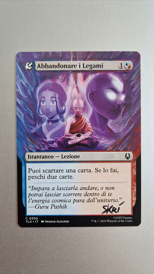 Abbandonare i Legami – Altered Art "Avatar TLA" by SKRí