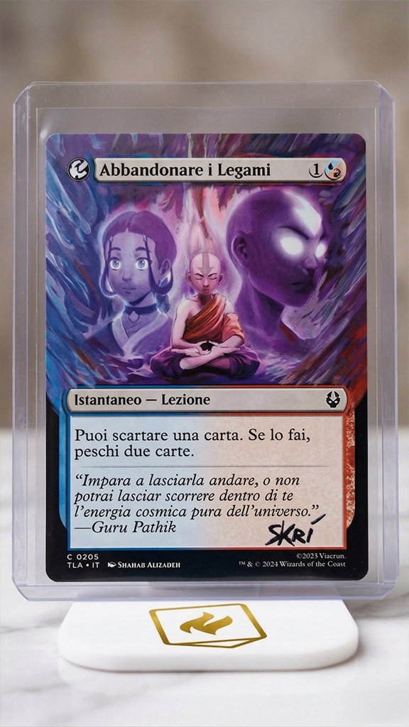 Abbandonare i Legami – Altered Art "Avatar TLA" by SKRí