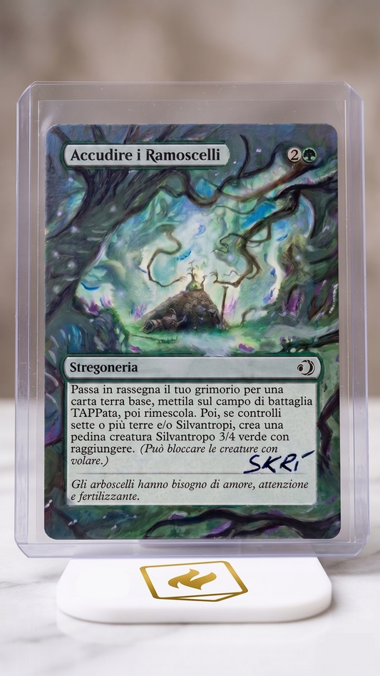 Accudire i Ramoscell – Altered Art "Lorwin Eclipsed" by SKRí