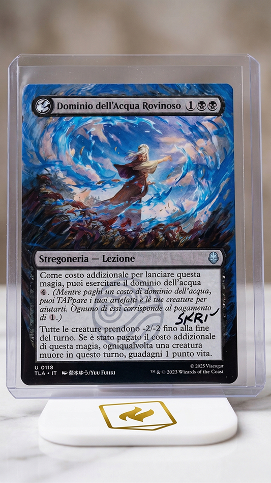 Dominio dell'Acqua Rovinoso – Altered Art "Avatar TLA" by SKRí