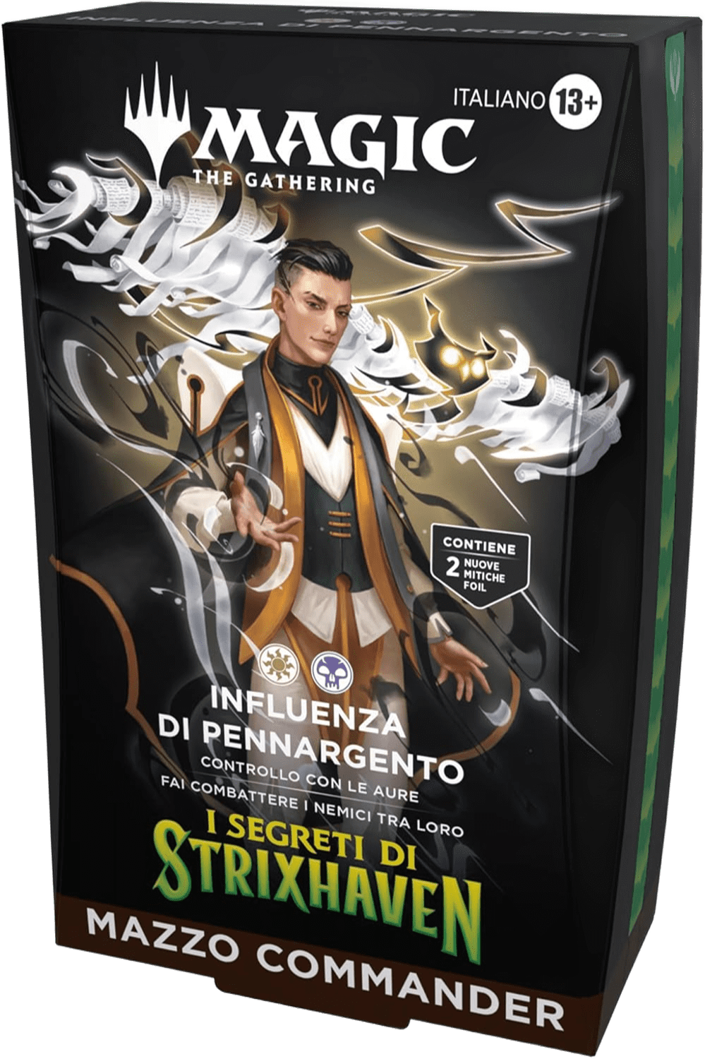 Commander Deck - I Segreti di Strixhaven - Influenza di Pennargento (1 mazzo ITA)