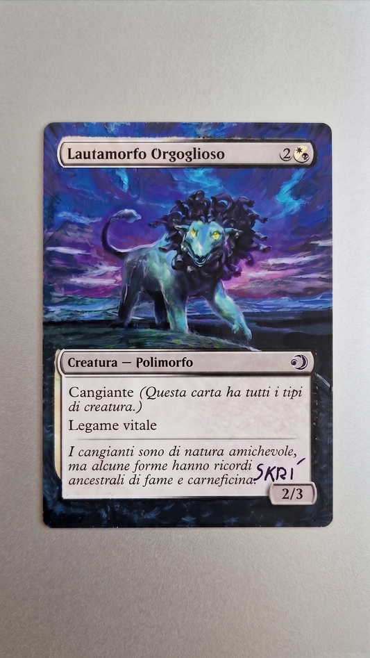 Lautamorfo Orgoglioso – Altered Art "Lorwin Eclipsed" by SKRí