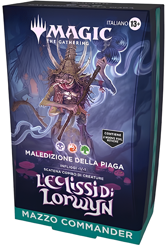 Commander Deck - L' eclissi di Lorwin - Maledizione della piaga (1 mazzo ITA)