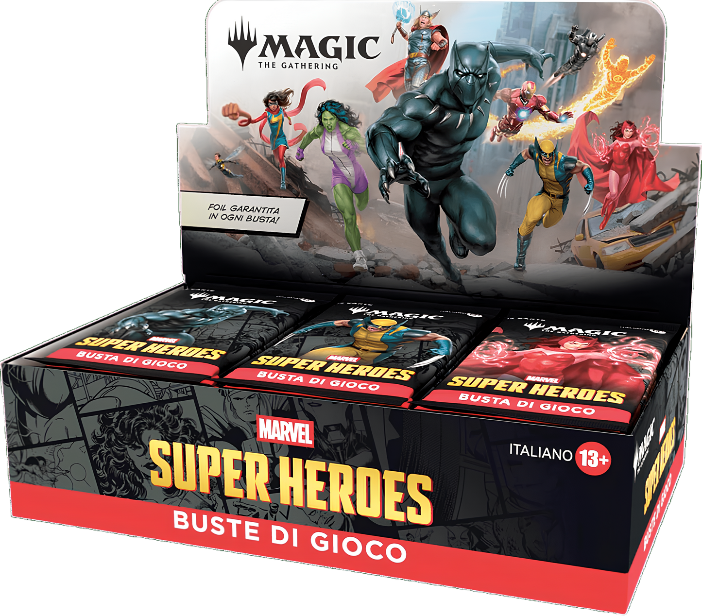 - PRE ORDER - Play Booster Display - Marvel Super Heroes (30 buste ITA)
