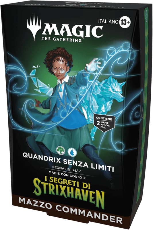 Commander Deck - I Segreti di Strixhaven -  Quandrix Senza Limiti (1 mazzo ITA)