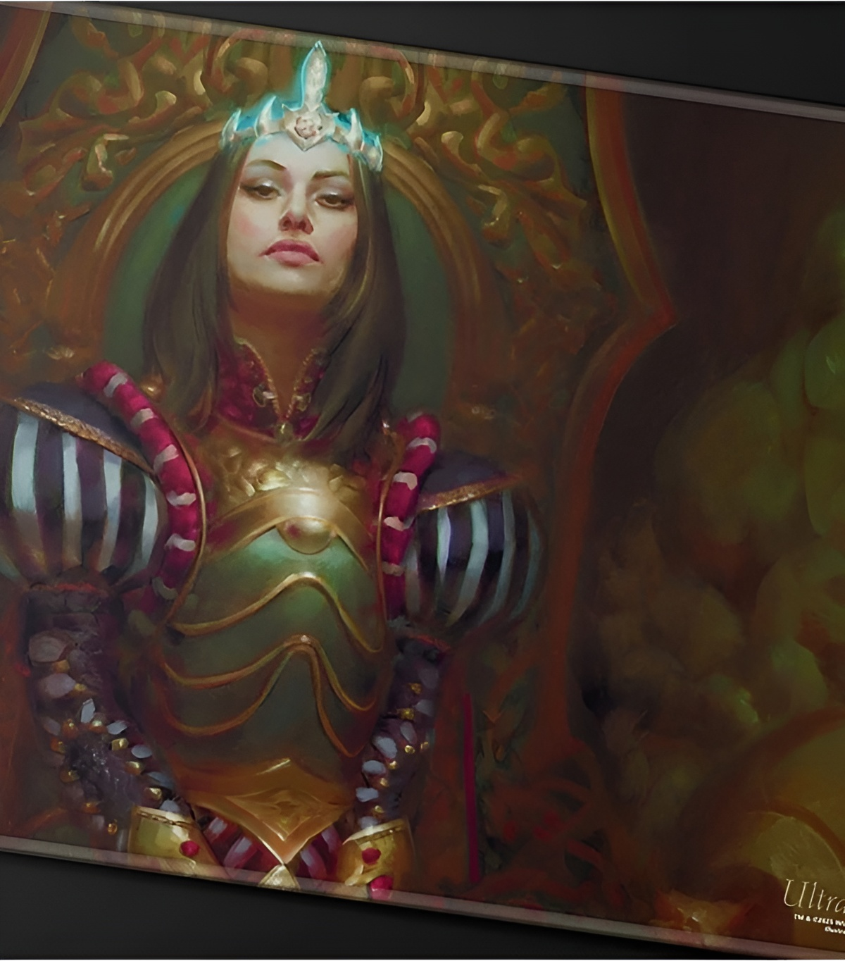 Tappetino di gioco premium con bordo cucito – Commander Series 7 (Queen Marchesa) – Magic: The Gathering – Ultra PRO