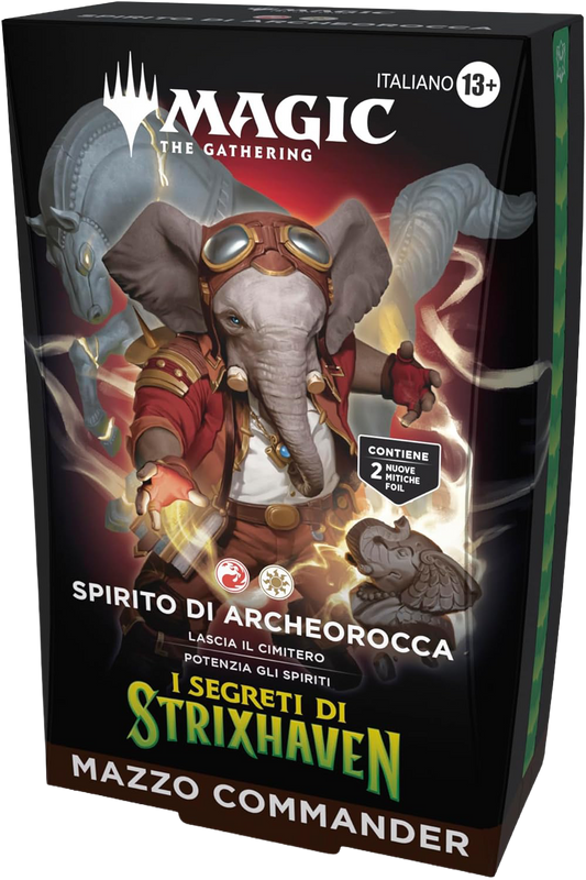 Commander Deck - I Segreti di Strixhaven -  Spirito di Archeorocca (1 mazzo ITA)