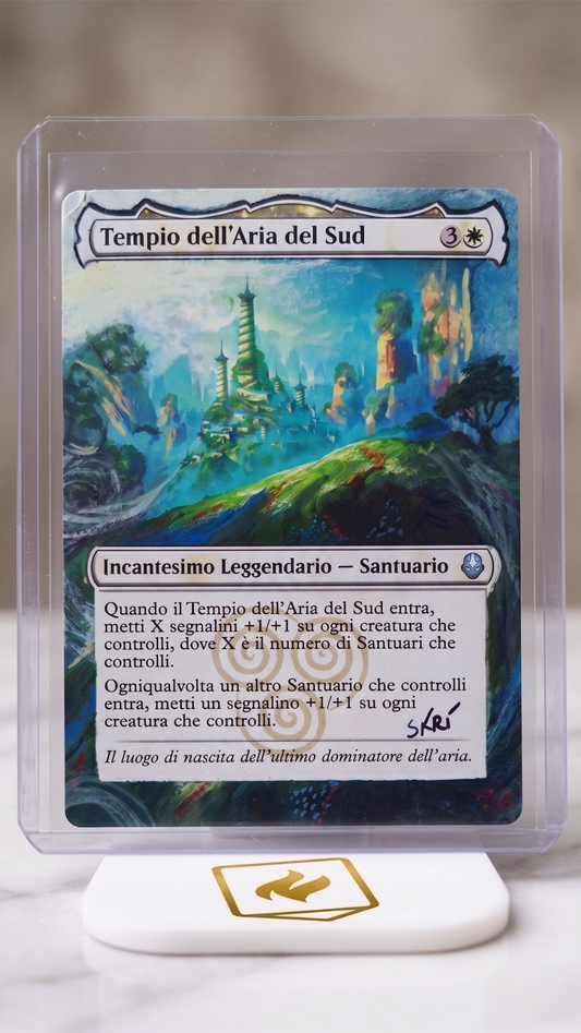 Tempio dell' Aria Del Sud – Altered Art "Avatar TLA" by SKRí