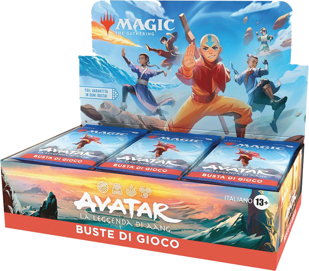 Universe Beyond - Avatar: la Leggenda di Aang - Play Booster Display (30 buste, ITA)