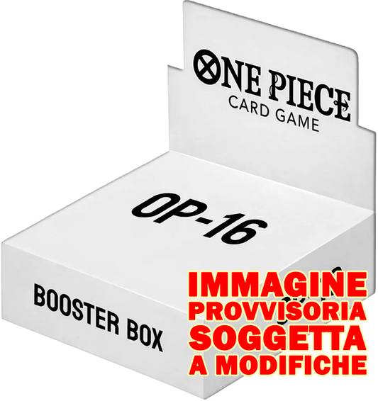 - PRE ORDER - Booster Box Display OP-16 - One Piece (24 buste ENG)