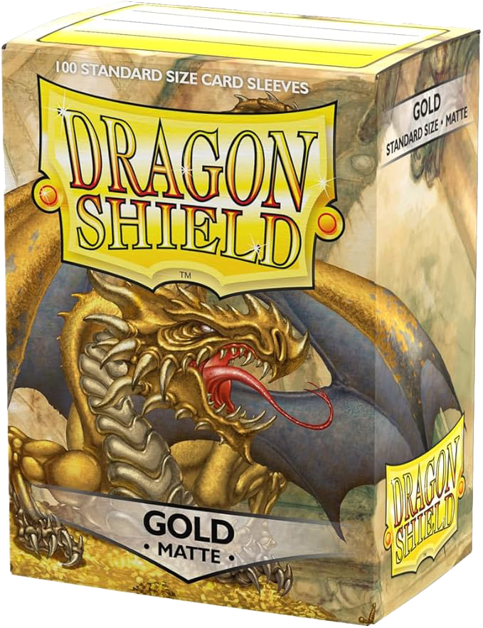Standard - Matte Oro (100 Sleeves) - Dragon Shield