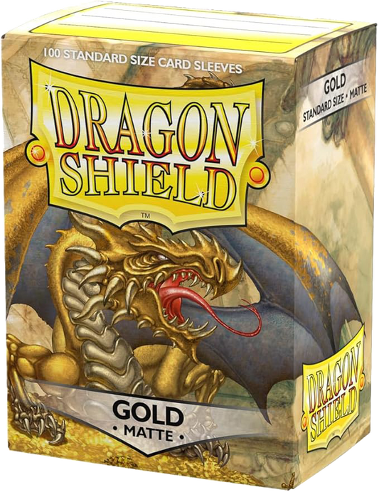 Standard - Matte Oro (100 Sleeves) - Dragon Shield