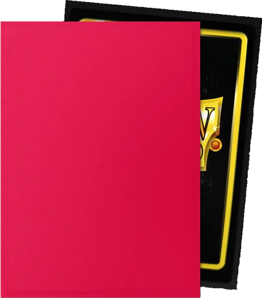 Standard - Dual Matte Pink Fury  'Alaric, Crimson King' (100 Sleeves) - Dragon Shield