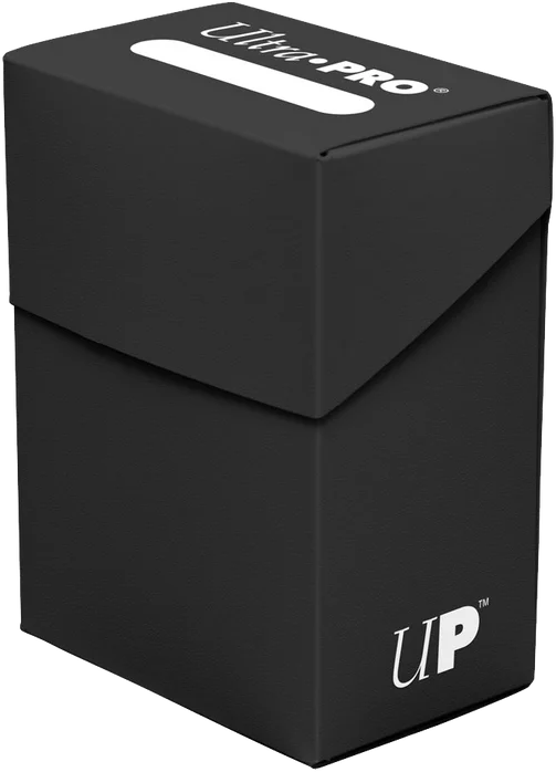 Deck Box Solid Black - Ultra PRO